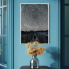 Tirage photo d'art d'une circumpolaire à la plage du Puech des Ouilhes « Cette nuit-là » imprimé sur papier baryté.