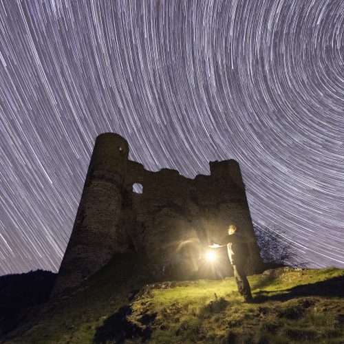 Astrophotographie voie lactée dans le ciel du Cantal
